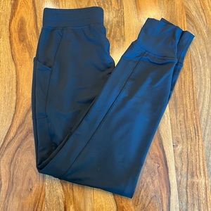 Fabletics black joggers small